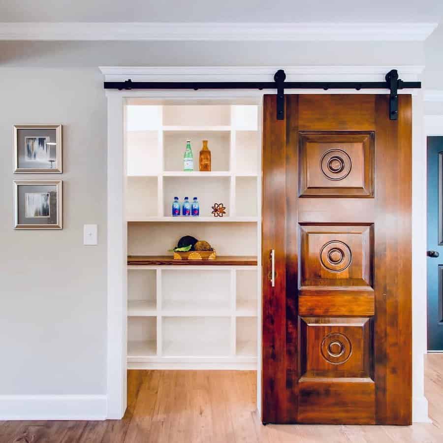 Wood Pantry Door Ideas kkddesignco