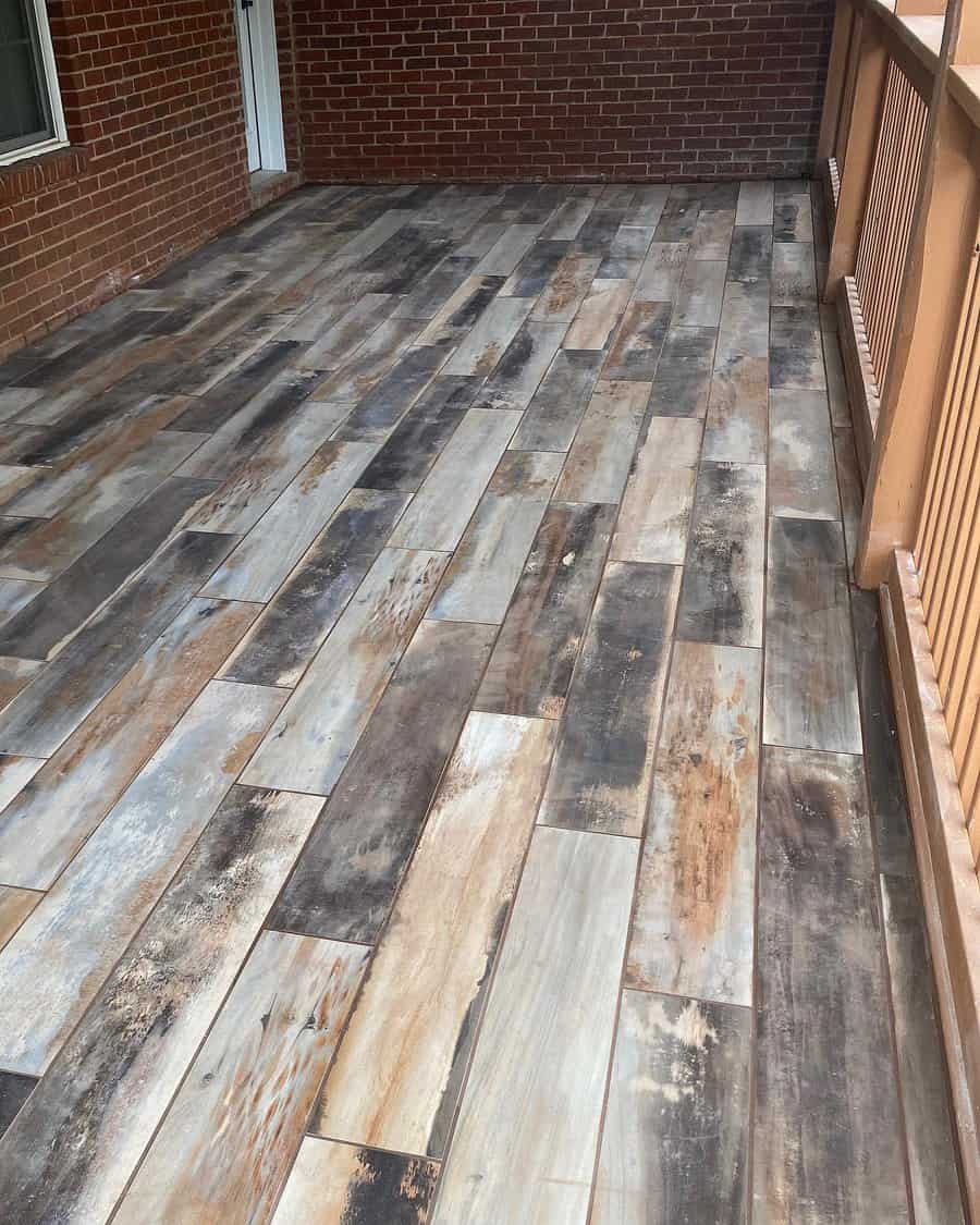 wood deck flooring