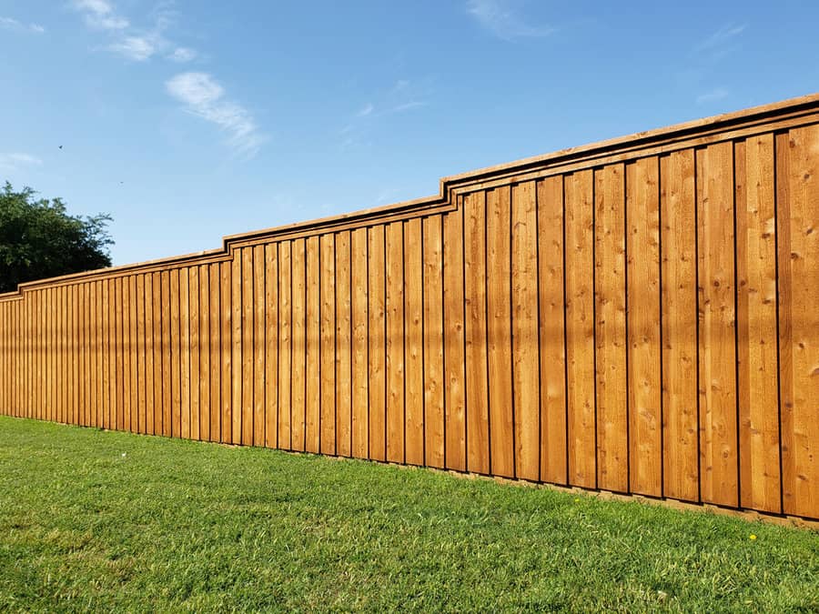 Wood fences