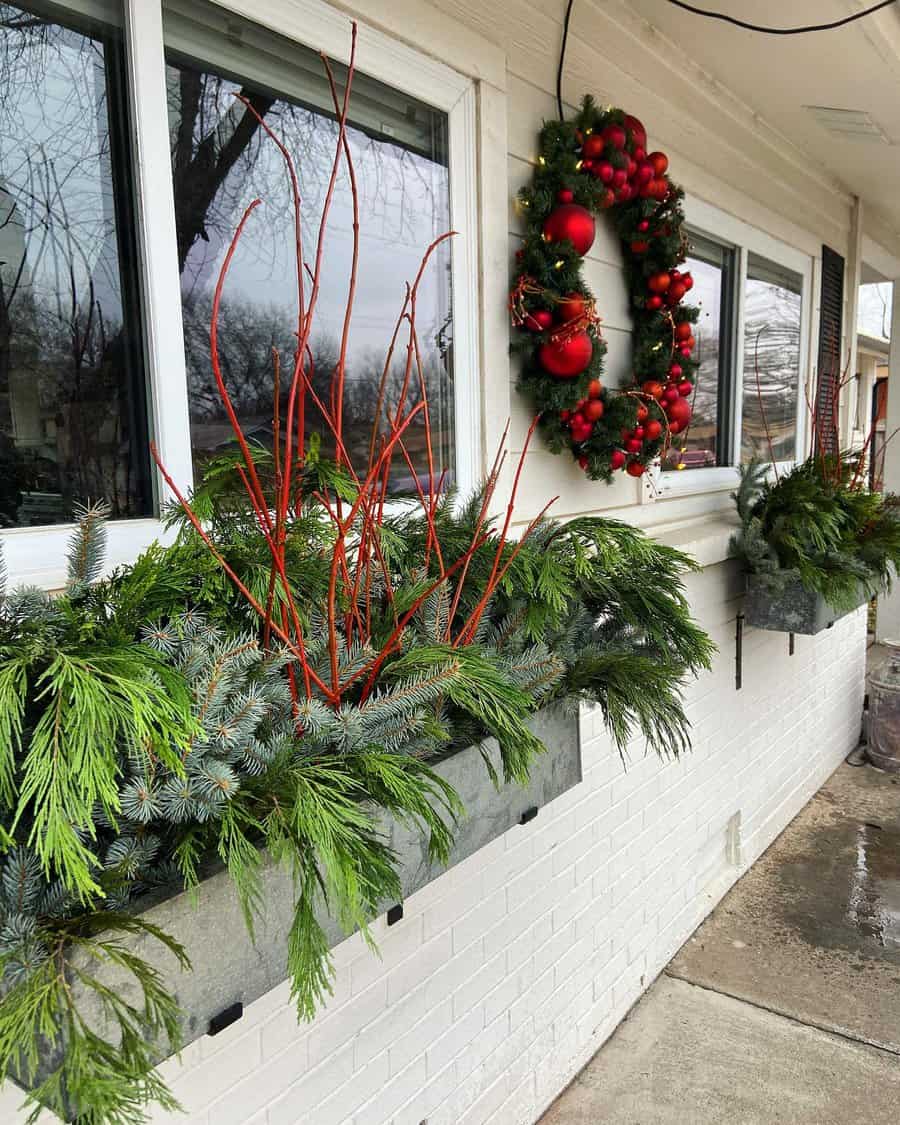 Concrete window box