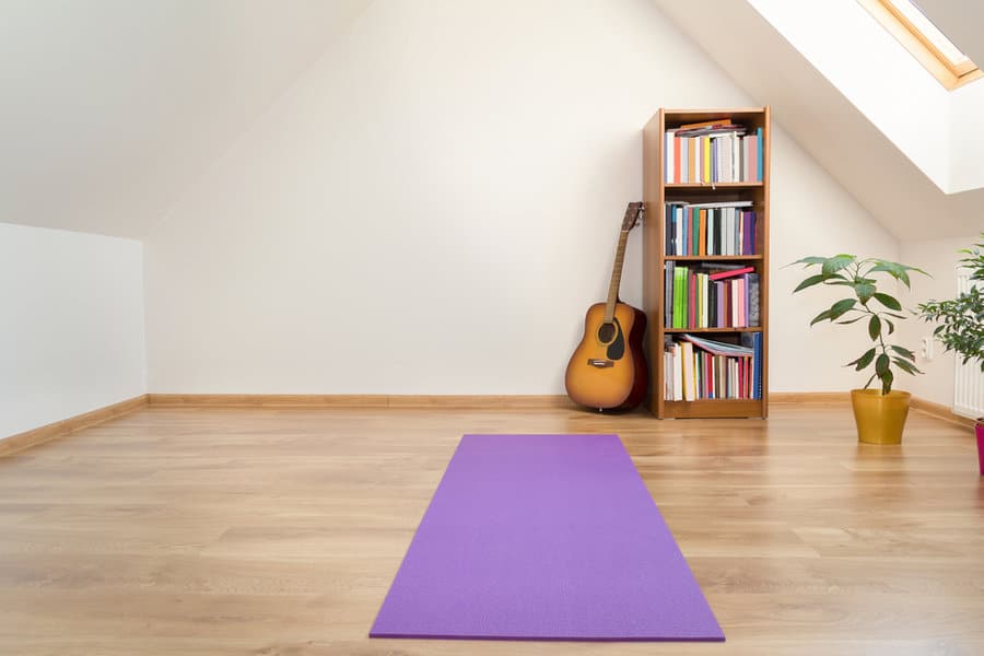 Meditation room library