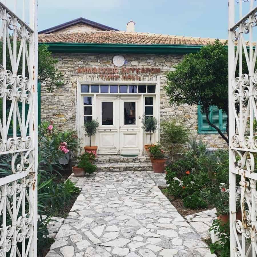 Old fashioned mediterranean house