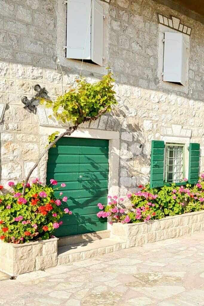 Stone mediterranean house