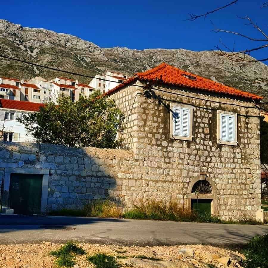 Stone mediterranean house