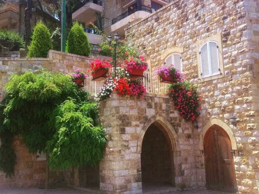 Stone mediterranean house