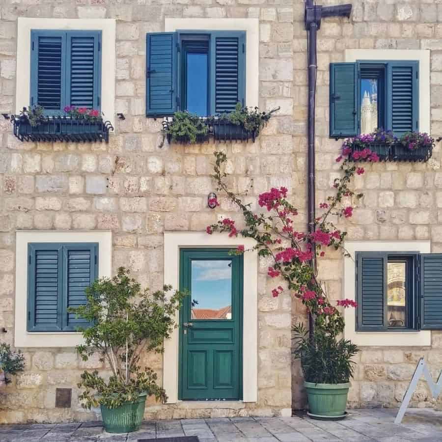 Stone mediterranean house