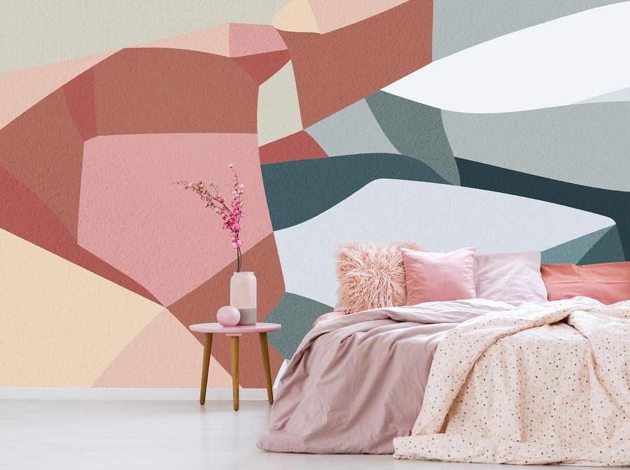 Abstract mural