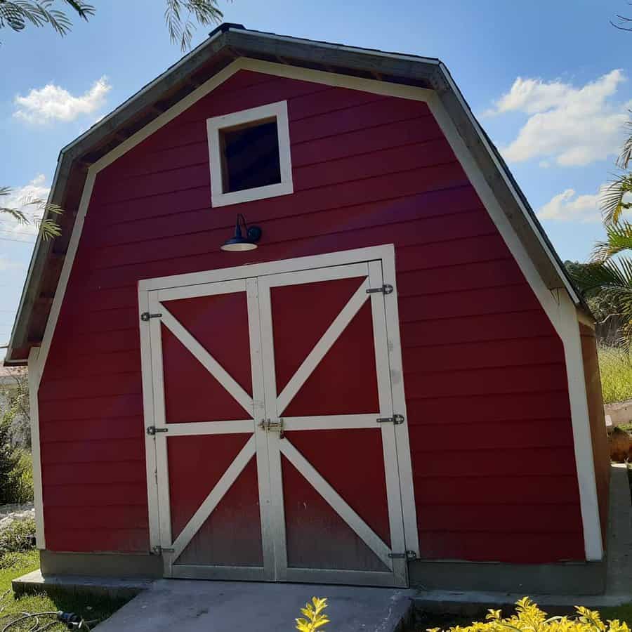 Barn-style Garden Shed