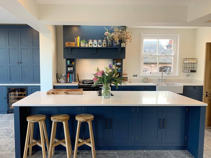 Blue Kitchen Paint Ideas murraysmovetothepoplars