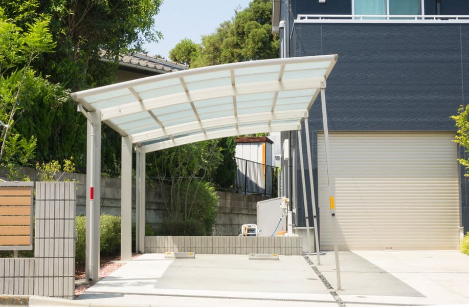 Detached carport