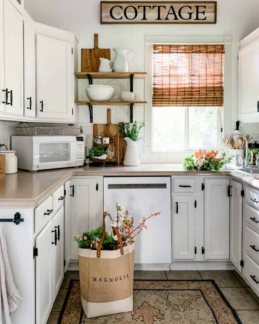 country french house small kitchen