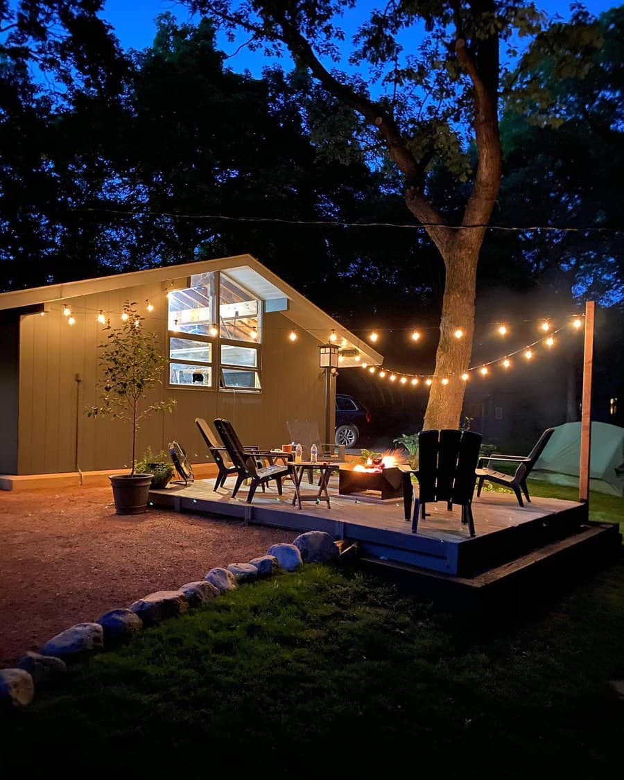 DIY Backyard Lighting Ideas nest.sweet .nest