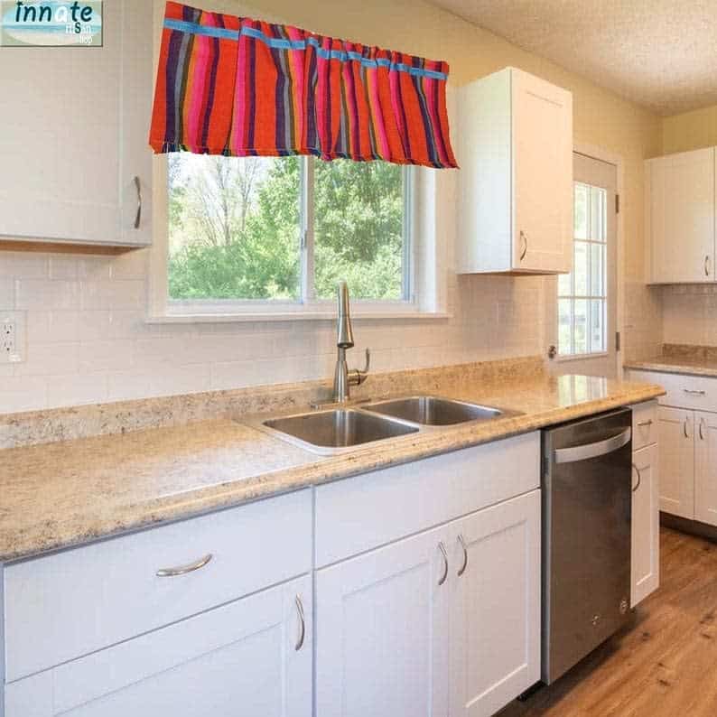 DIY Kitchen Valance Ideas innateartisan