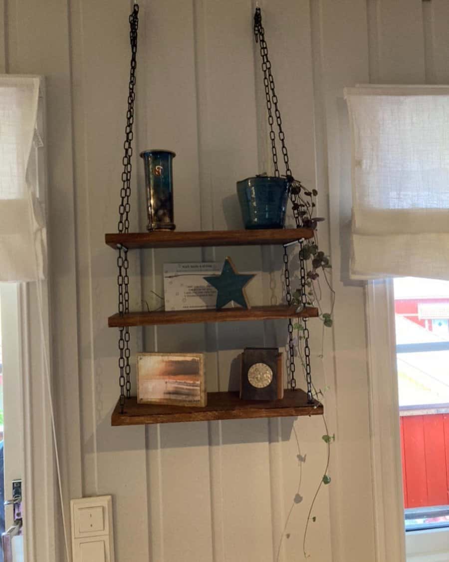 Diy farmhouse shelves