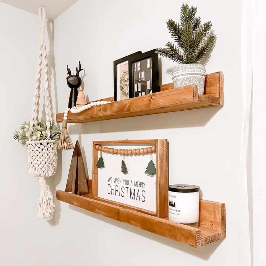 Diy farmhouse shelves