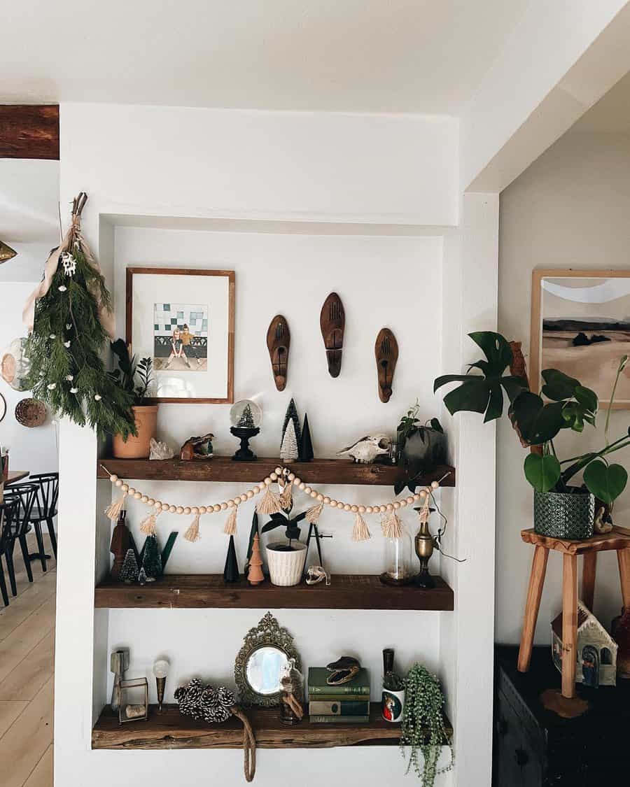 Diy farmhouse shelves