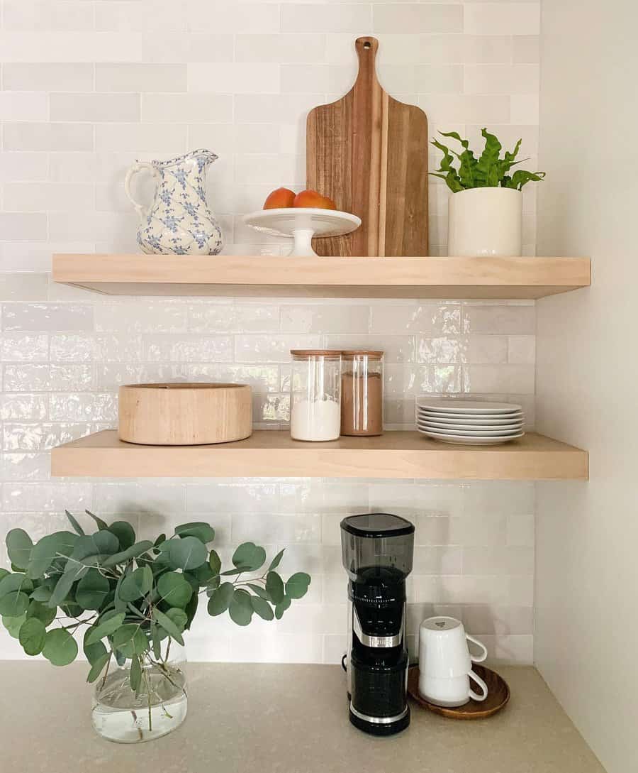 Diy farmhouse shelves