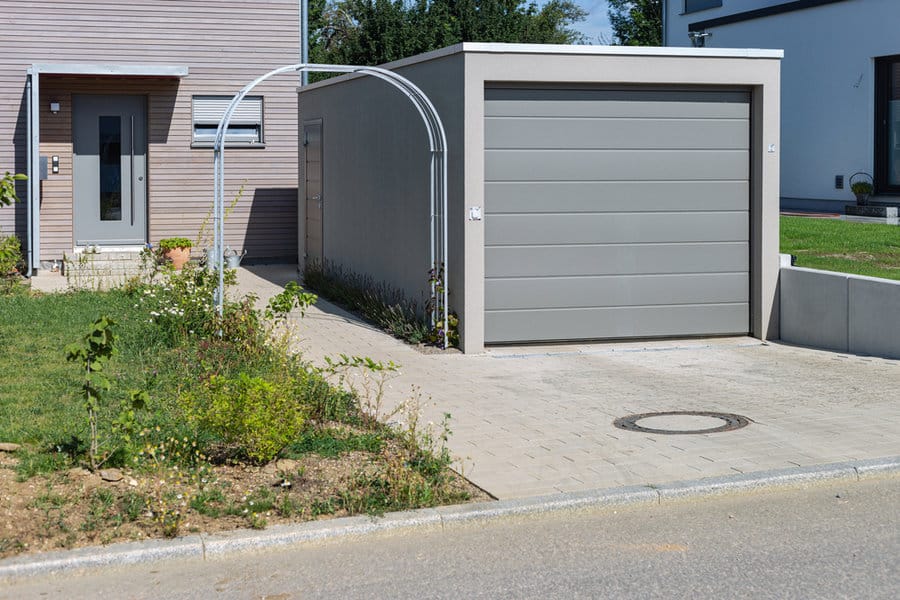 Enclosed carport