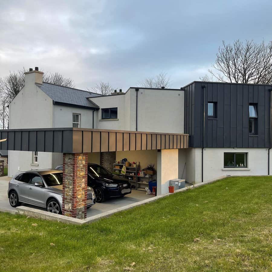 Breezeway carport