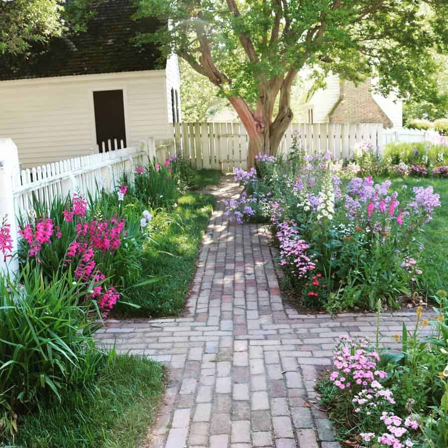 Garden Sidewalk Ideas cathy haskell