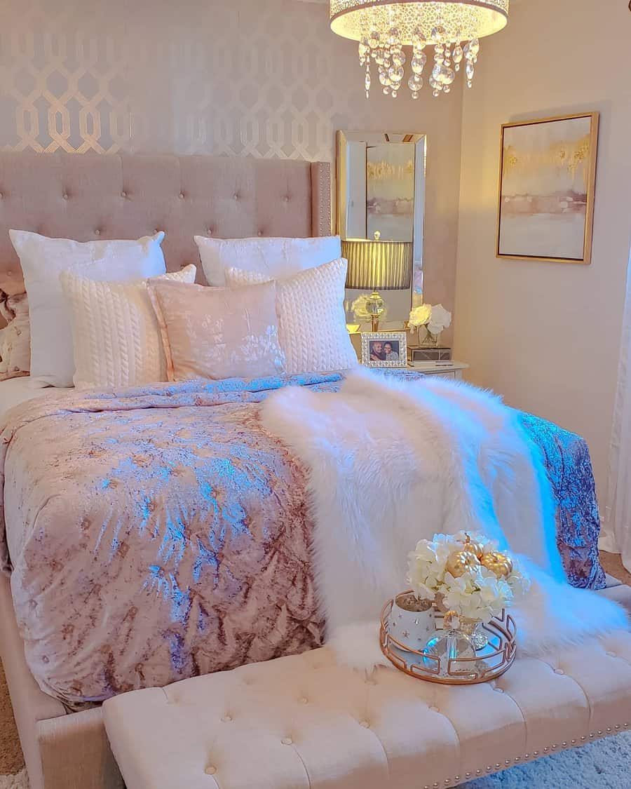 Glam Bedroom Ideas For Women prettymyadecor 1