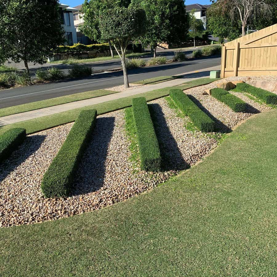 Hedge Sidewalk Ideas brandon lawn whisperer