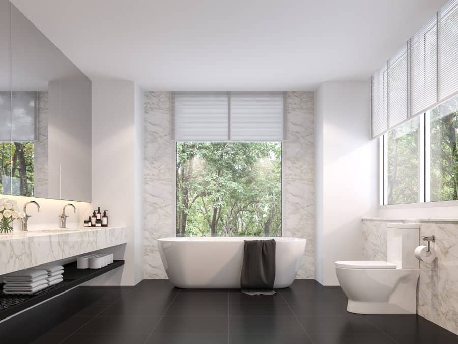 Luxury Black and White Bathroom Ideas 1
