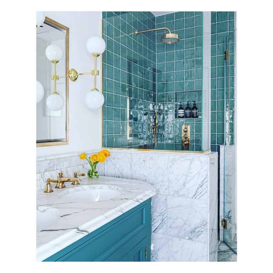 Luxury Blue Bathroom Ideas joshuasear barlowandbarlow