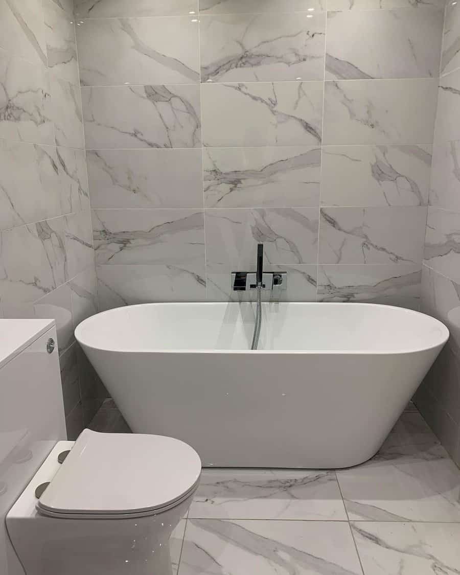 Marble Small Bathroom Flooring Ideas a and k doing up no1