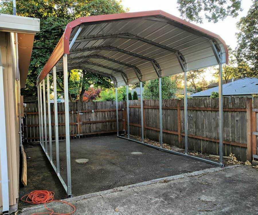 Metal carport