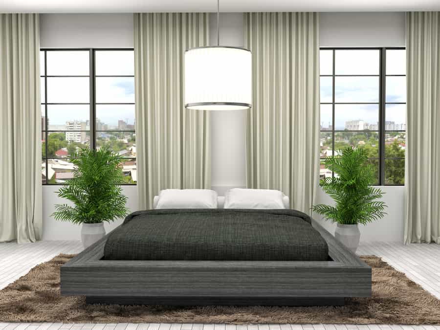 Contemporary curtain design