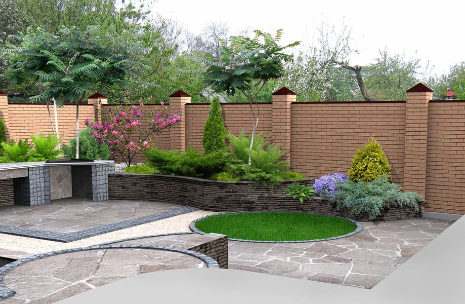Modern Garden Wall Ideas 1