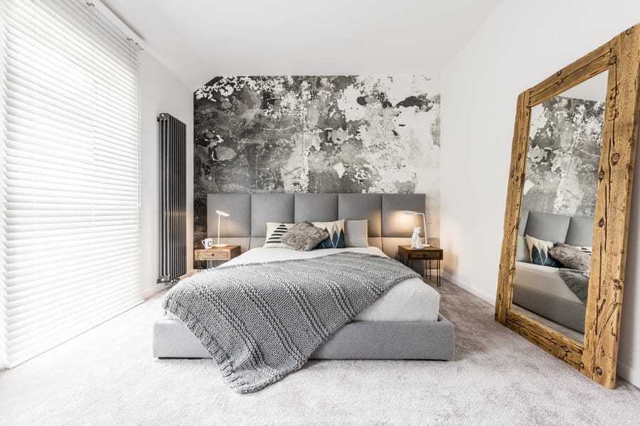 Monochromatic bedroom