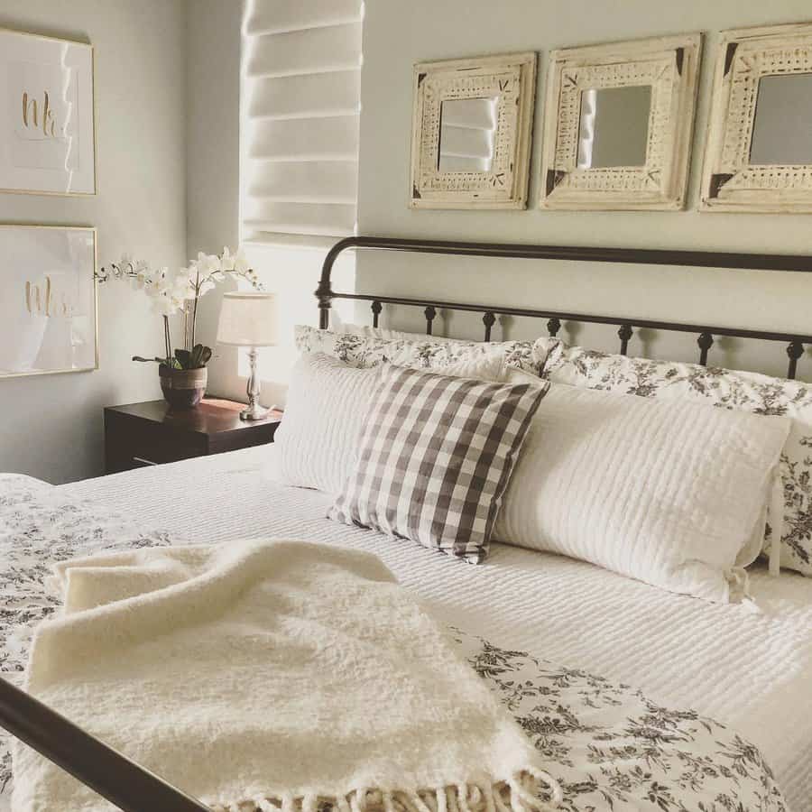 Neutral Master Bedroom Paint Ideas shiplap.and .lilacs 2