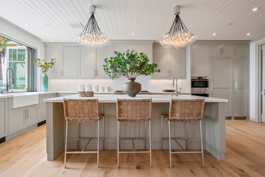 Whimsical kitchen island lighting