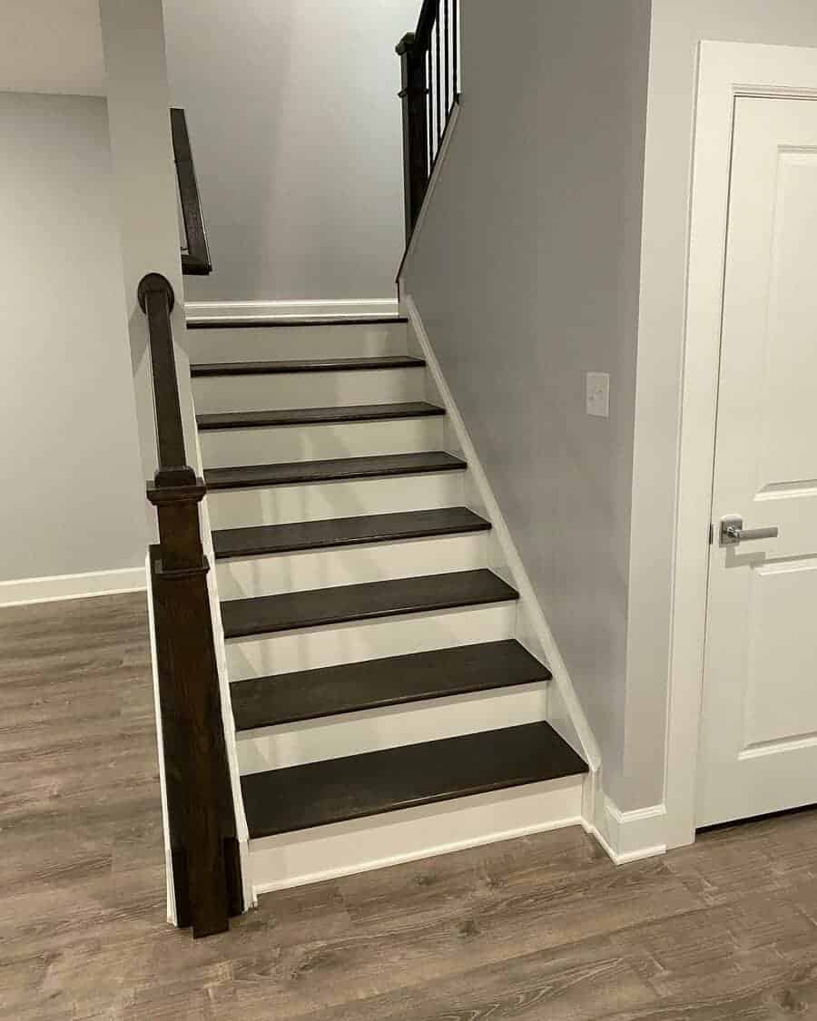 Basement Stairs With Bullnose Steps