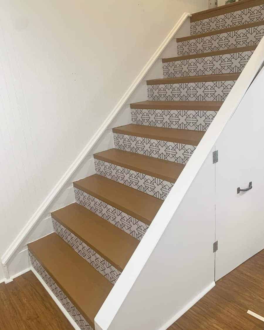 Painted Basement Stair Ideas chautauqualakeproperty