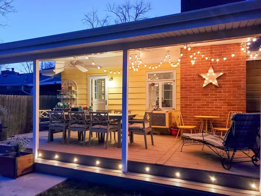 Patio Backyard Lighting Ideas
