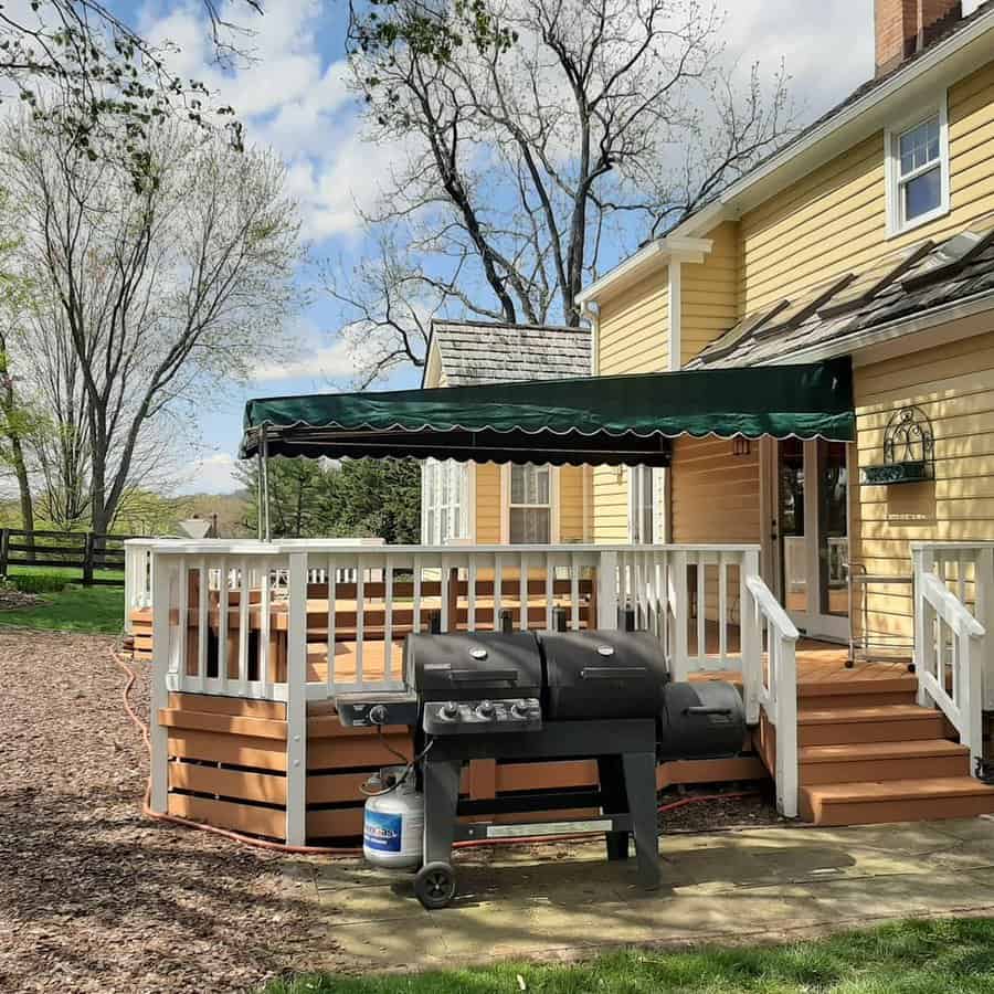 Patio Deck Shade Ideas montgomery shade and awning