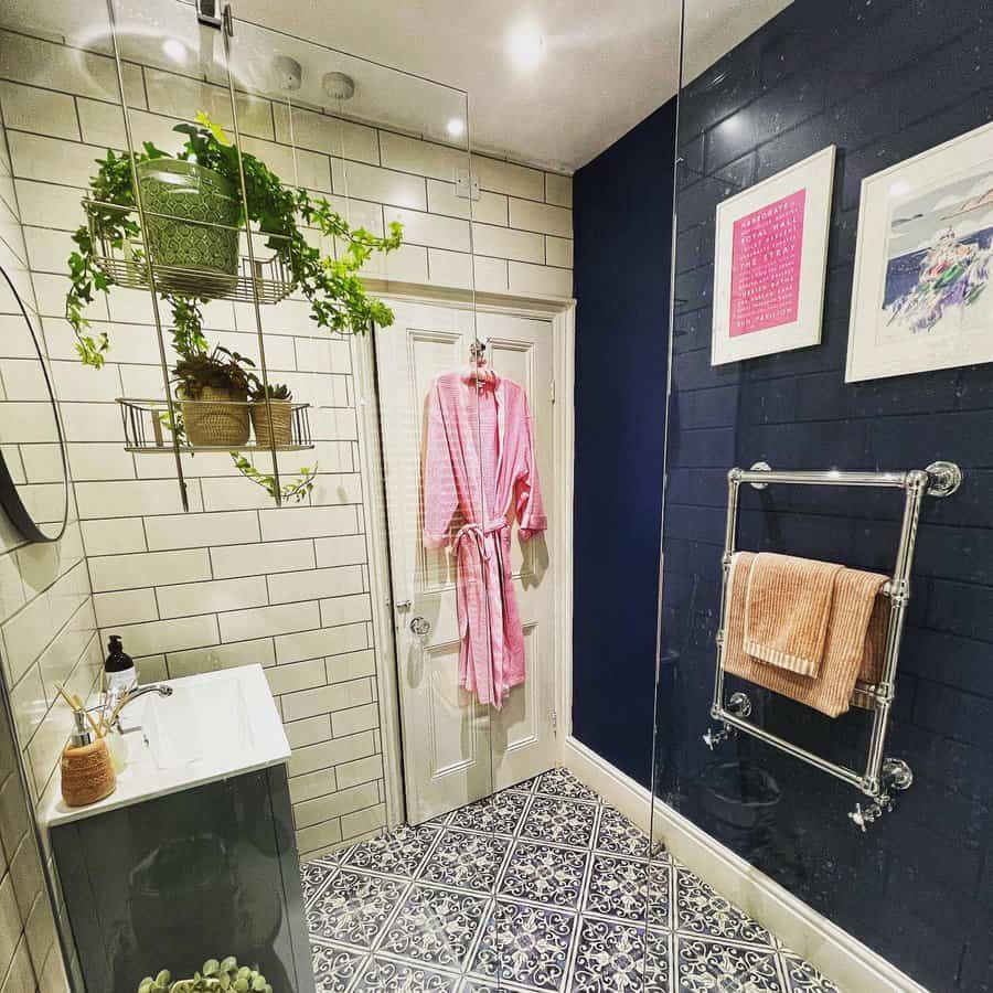 Patterned Small Bathroom Flooring Ideas my yorkshire kitchenspiration