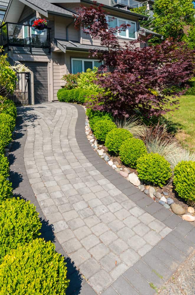 Durable paths with pavers