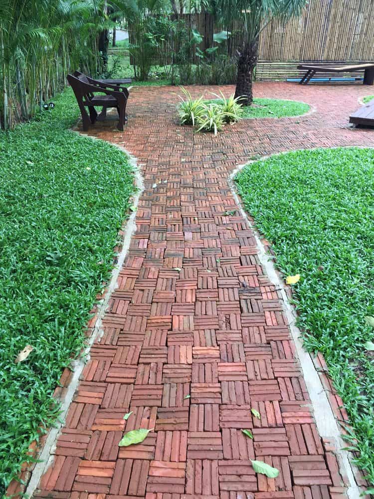 Durable paths with pavers