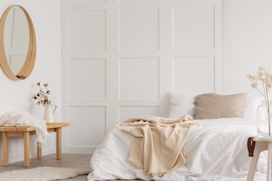 Pink shade bedroom