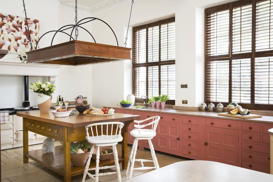 Pink Kitchen Paint Ideas chalonkitchens