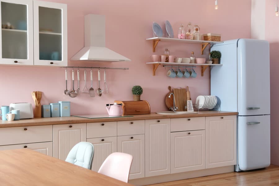 Pink Kitchen Paint Ideas