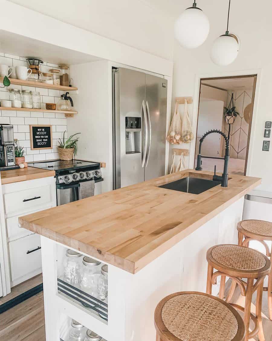 Small kitchen with RV inspired design