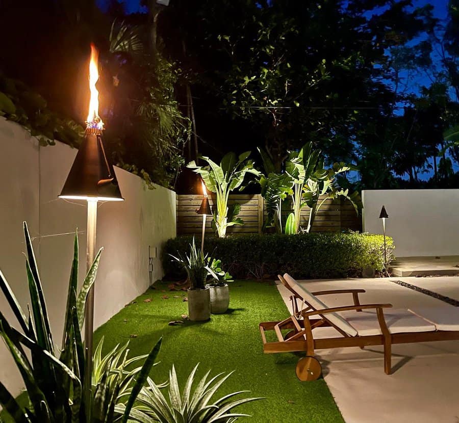 Tiki outdoor lights