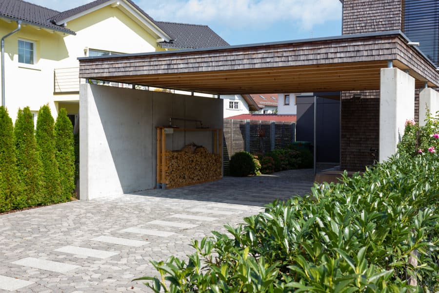 Shed carport