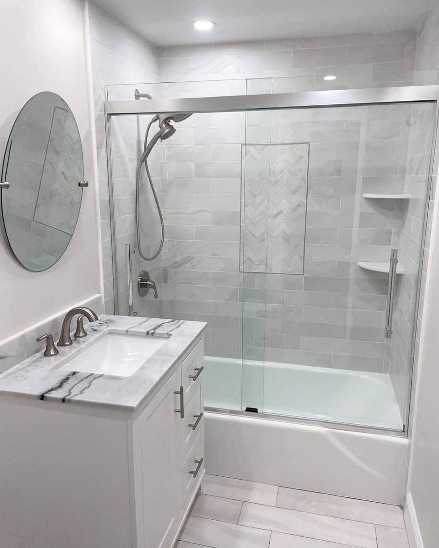 white small bathroom