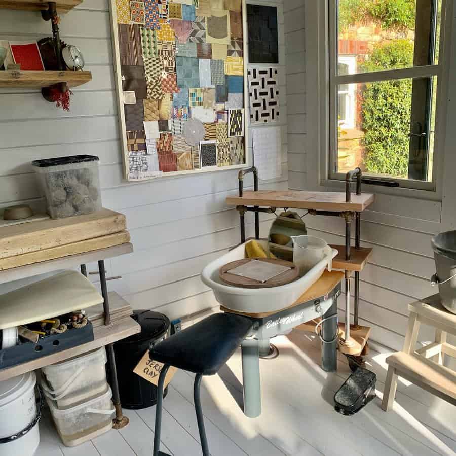 Pottery studio